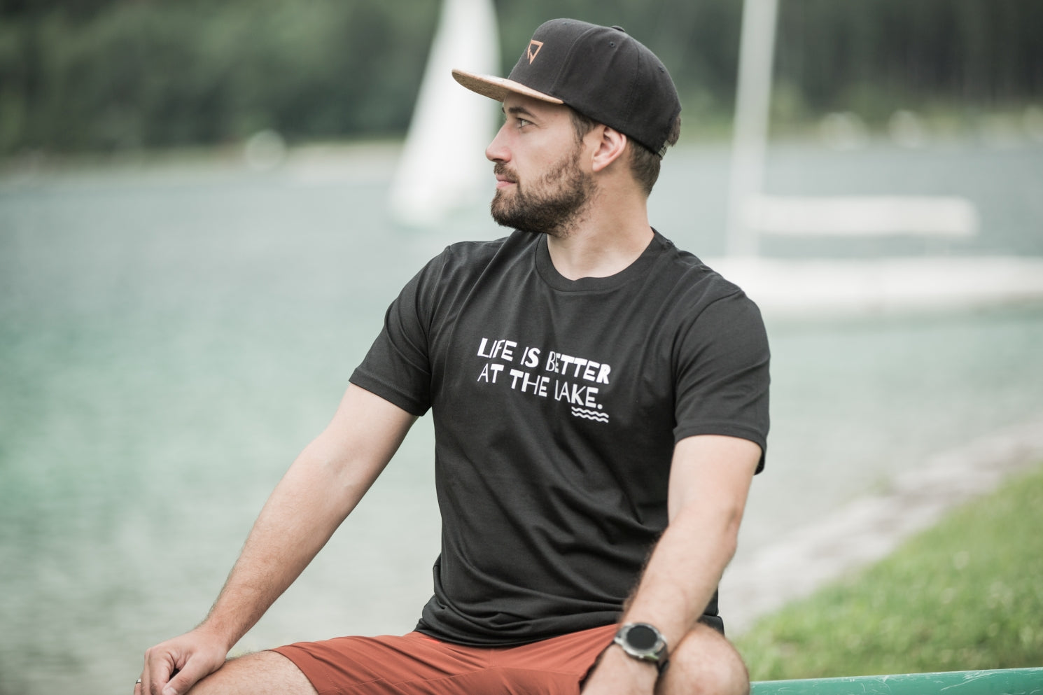 Life is better at the lake (Herren/Unisex) pdp_show