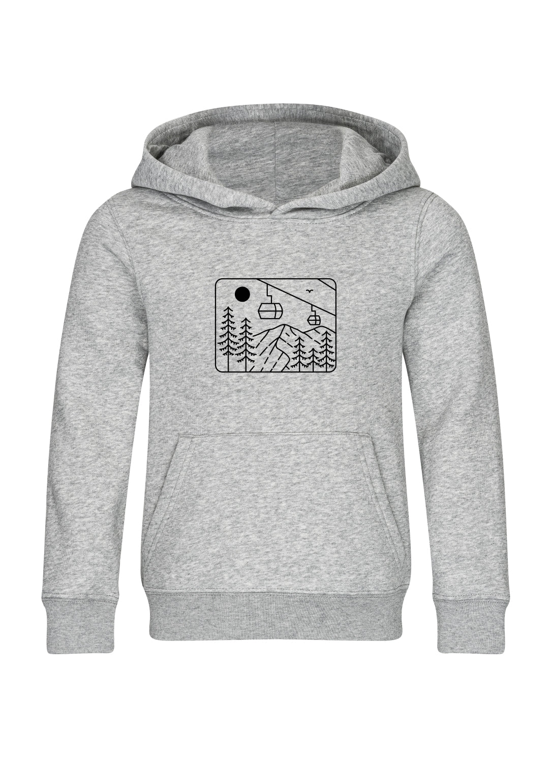 Berg & Gondel (Hoodie Kinder) Berg & Gondel (Hoodie Kinder)